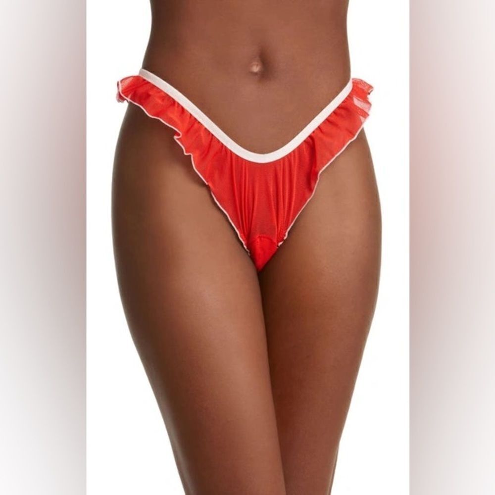 We are HAH FLY GIRL MESH IN BLOOD ORANGE